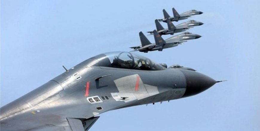 מתיחות בשחקים: מטוס קרב סיני ביצע תמרון מסוכן מול מטוס ביון אמריקני