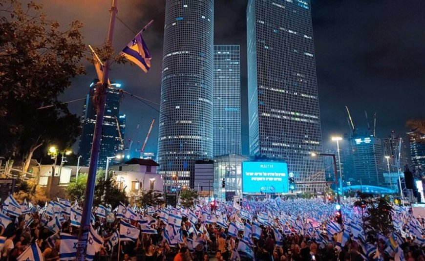 השבוע ה-37 למחאה: אלו הרחובות שייחסמו לתנועה בתל אביב