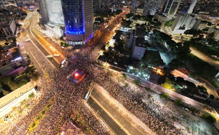 השבוע ה-34 למחאות נגד המהפכה המשפטית, ראש עיריית טירה: "ברחובות שלנו זורם דם, ומה הממשלה עושה?"