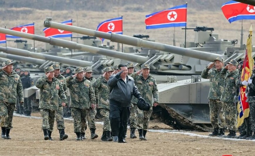 צפון קוריאה ממשיכה להתחמש: חשפה טנק מערכה חדש